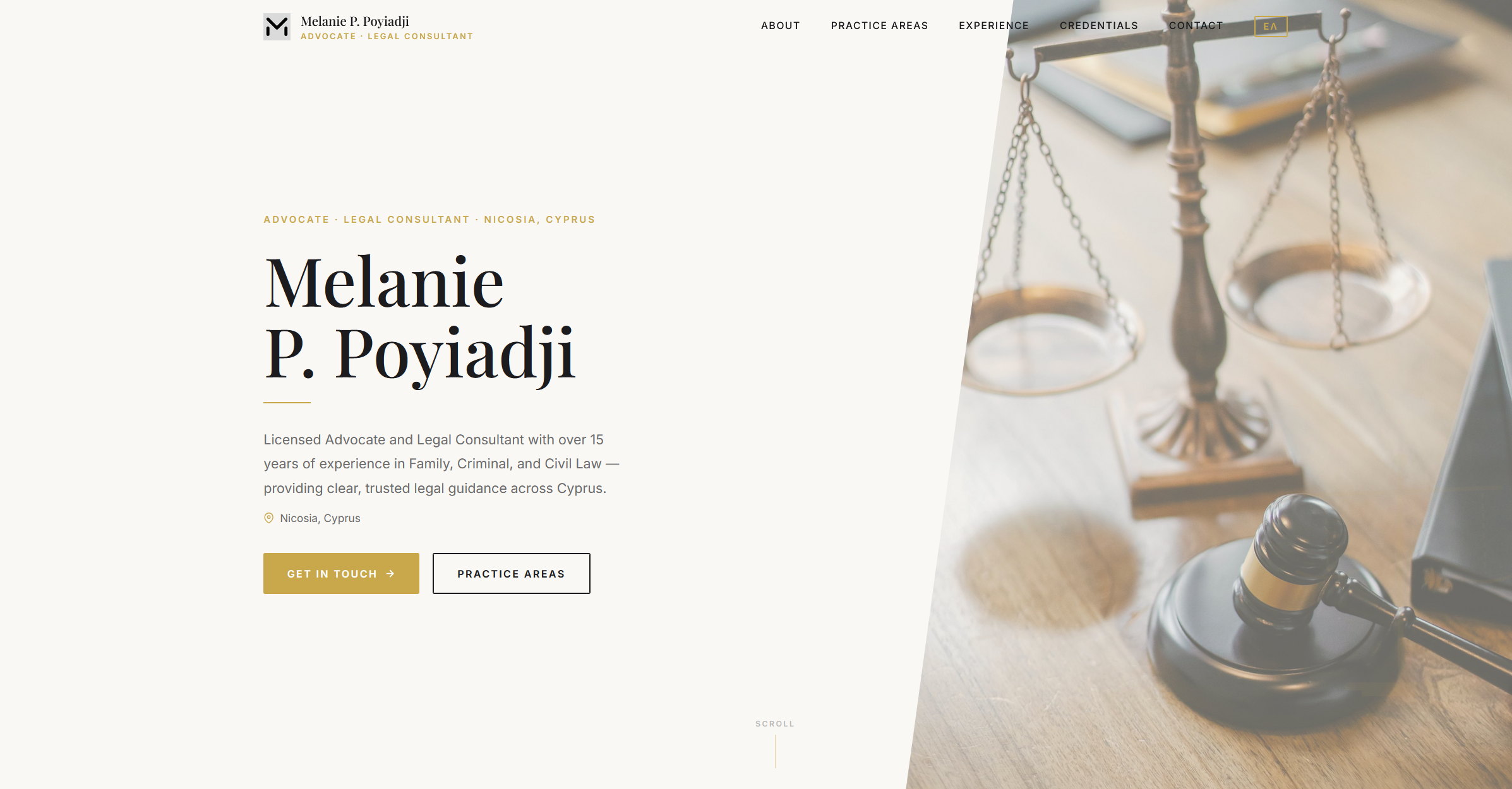 Melanie P. Poyiadji - Legal Services in Cyprus